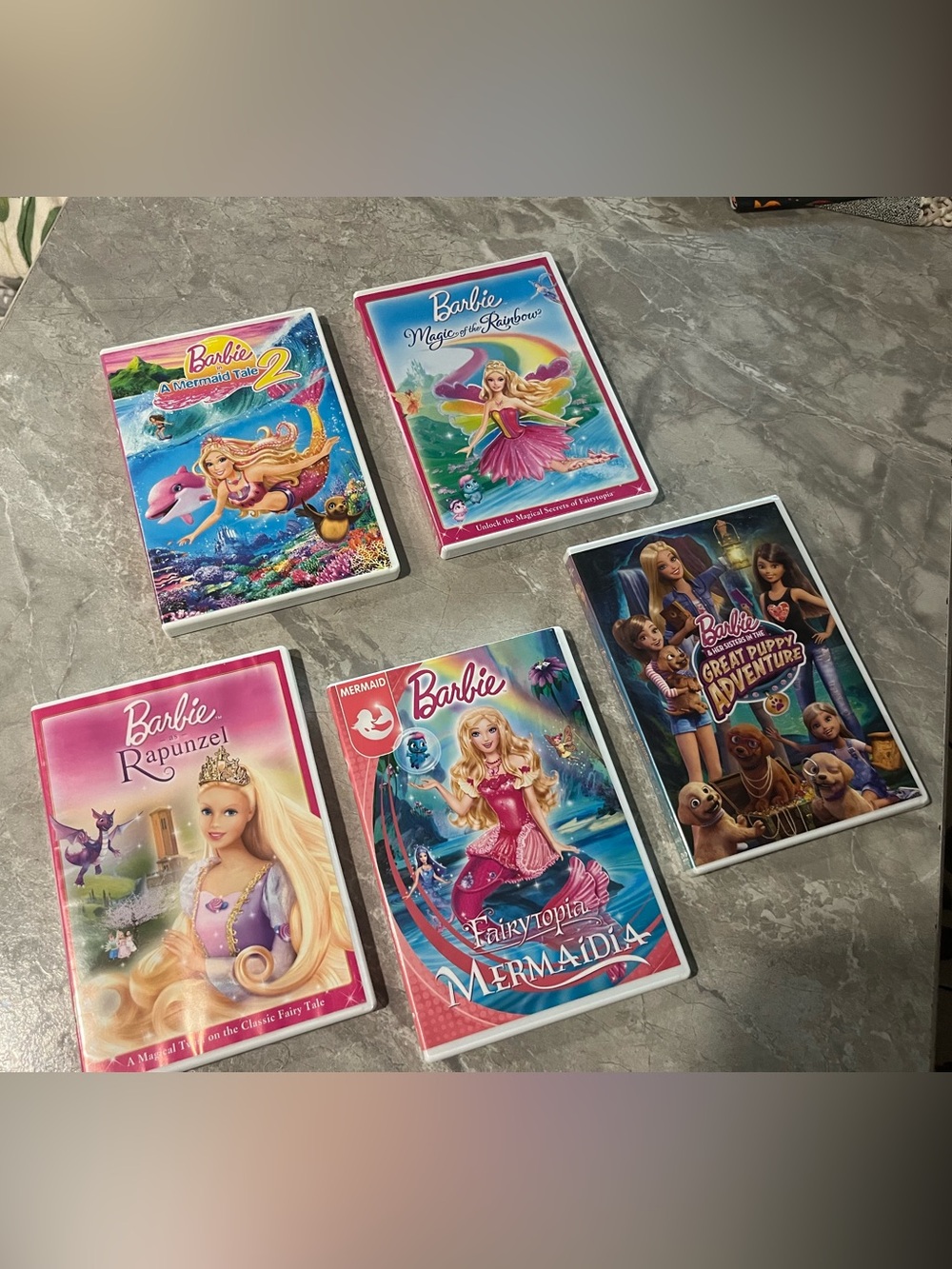 VTG Barbie DVD Set(5)